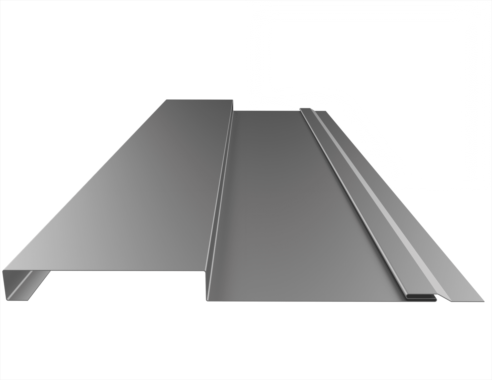 Metal Sales 5VCrimp X 12ft Ribbed Galvanized Steel Roof, 53 OFF